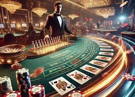 Antarmuka permainan Push Gaming dengan kontrol taruhan dan riwayat permainan